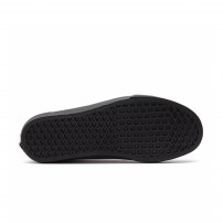 Кеды Vans Old Skool Classic Tumble черные кожаные mono фото