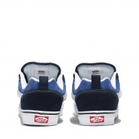 Кеды Vans Knu Skool синие с широким замшевым верхом фото