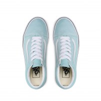Кеды Vans Old Skool Color Theory голубые однотонные фото