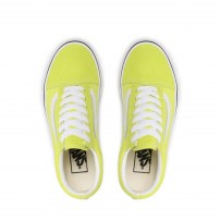 Кеды Vans Old Skool зеленые лаймово-неоновые яркие фото