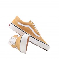 Кеды Vans Old Skool 36 DX горчично-медовые золотистые фото
