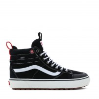 Высокие кеды Vans Sk8-HI MTE черно-белые с gum-протектором