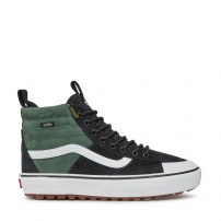 Высокие кеды Vans Sk8-HI MTE черно-зеленые с HydroGuard мембраной