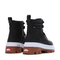 Высокие кеды Vans Colfax Elevate MTE черные кожаные на мощной gum-платформе фото