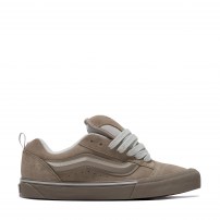 Кеды Vans Knu Skool Utility коричнево-бежевые тотально с gum-подошвой