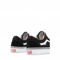 Кеды Vans Old Skool Skate черно-белые на укрепленной подошве фото