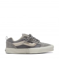 Кеды Vans Knu Skool серые двухтональные с веревочными шнурками