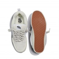 Кеды Vans Knu Skool Spring белые с цветочным принтом и плетеными шнурками фото