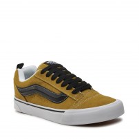 Кеды Vans Knu Skool бежево-коричневые двухтональные фото