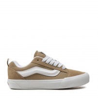 Кеды Vans Knu Skool хаки бежевые однотонные