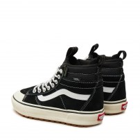 Высокие кеды Vans Sk8-HI MTE Waterproof черно-белые водостойкие фото