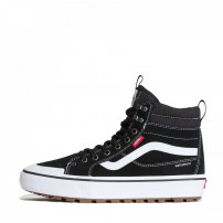 Высокие кеды Vans Sk8-HI MTE Waterproof черные с надписью Waterproof и gum-подошвой фото
