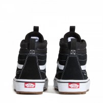 Высокие кеды Vans Sk8-HI MTE Waterproof черные с надписью Waterproof и gum-подошвой фото