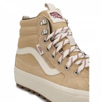 Высокие кеды Vans Sk8-HI MTE Waterproof бежево-белые утепленные фото
