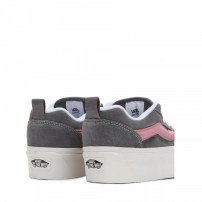 Кеды Vans Knu Skool Max Stackform сиреневые на высокой платформе фото