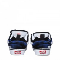 Кеды Vans Knu Skool Geometric синие с абстрактным принтом и биркой Gaz Lauren фото