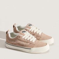 Кеды Vans Knu Skool Pearls бежевые с жемчужным декором фото