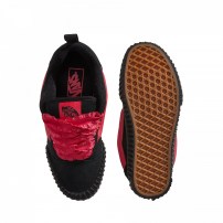 Кеды Vans Knu Skool Creeper розовые с металлическими шипами на creeper-подошве фото