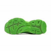 Кроссовки Li-Ning Y2K Meadow Green ярко-зеленые с черной сеткой и серебром фото