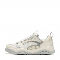 Кеды Li-Ning Journey 2.0 V2 Off White кремово-белые с волнистым силуэтом фото