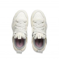 Кеды Li-Ning Journey 2.0 V2 Off White кремово-белые с волнистым силуэтом фото