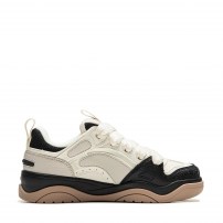 Кеды Li-Ning Journey 2.0 V2 Oatmeal Gray бежево-серые с плетеными шнурками