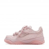 Кеды Li-Ning Journey 2.0 Mono Pink тотально розовые с волнистым рельефом фото