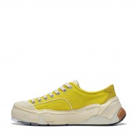 Кеды Li-Ning Wuji Berry Yellow желто-кремовые замшевые фото