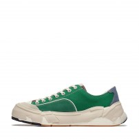 Кеды Li-Ning Wuji Blue Green сине-зеленые замшевые фото