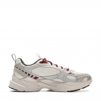 Кроссовки Li-Ning Meteor белые с серыми вставками на массивной подошве