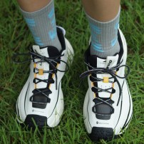 Кроссовки Li-Ning CF Pro V2 Milky White молочно-белые трейловые фото