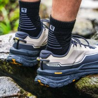 Кроссовки Li-Ning CF Pro V2 черно-серые трейловые фото