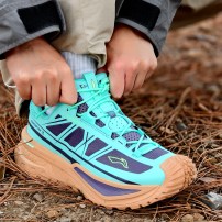 Кроссовки Li-Ning CF SE Porcelain Green фарфорово-зеленые с серым фото
