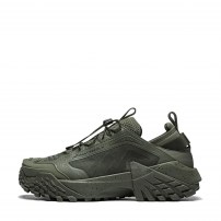 Кроссовки Li-Ning CF SS Dark Moss темно-зеленые трейловые фото