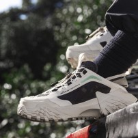 Кроссовки Li-Ning CF SS Pearl White перлово-белые с черным фото