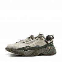 Кроссовки Li-Ning CF Qianxingce 3.0 хаки-серые с темно-зеленым фото