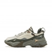 Кроссовки Li-Ning CF Qianxingce 3.0 хаки-серые с темно-зеленым фото