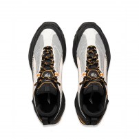 Кроссовки Li-Ning CF Qianxingce 3.0 черно-кремовые с зебровым принтом фото