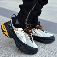 Кроссовки Li-Ning CF Qianxingce 3.0 черно-кремовые с зебровым принтом фото