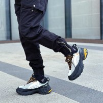 Кроссовки Li-Ning CF Qianxingce 3.0 черно-кремовые с зебровым принтом фото