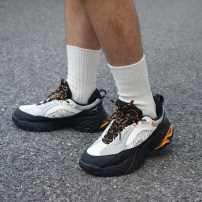 Кроссовки Li-Ning CF Qianxingce 3.0 черно-кремовые с зебровым принтом фото