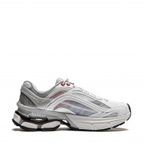 Кроссовки Li-Ning Renew Standard White серо-белые ретро-беговые