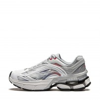 Кроссовки Li-Ning Renew Standard White серо-белые ретро-беговые фото