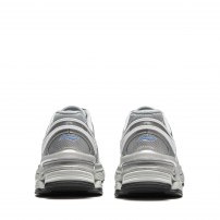 Кроссовки Li-Ning Renew Silver Gray серебристо-серые ретро-беговые фото