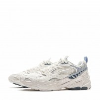 Кроссовки Li-Ning Meteor Cloud White бело-рассветно-серые фото