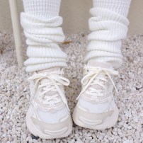 Кроссовки Li-Ning Y2K Off White кремово-бежевые с гравийной сеткой фото