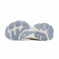 Кроссовки Li-Ning Y2K Milky White молочные с аврора-синими и серебряными вставками фото