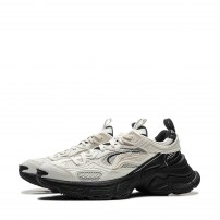 Кроссовки Li-Ning Y2K Champagne White шампанские тотально светлые фото