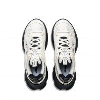 Кроссовки Li-Ning Y2K Champagne White шампанские тотально светлые фото