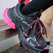 Кроссовки Li-Ning Y2K Black черные с сандаловыми вставками фото
